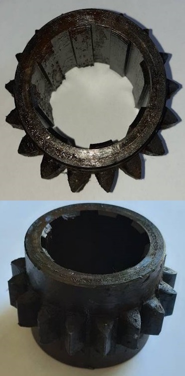 Шестерни коробки скоростей станка 6М82, z=17 m-4